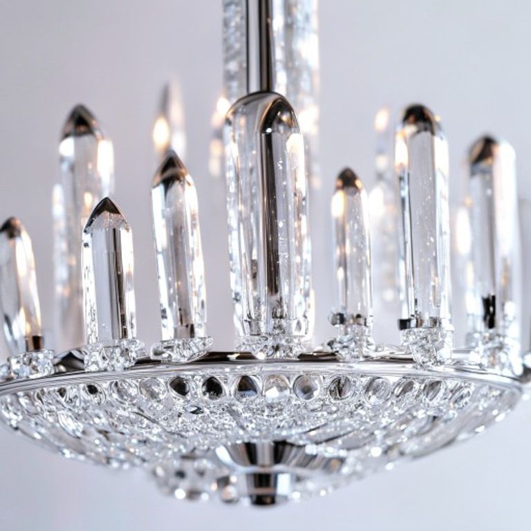Modern Crystal Chandelier 6-Light