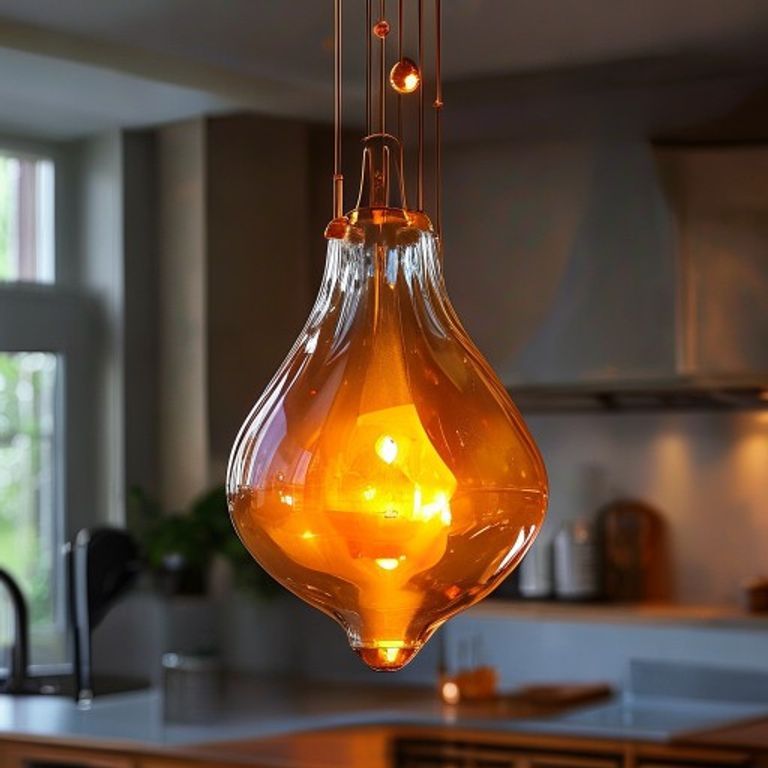 Glass Pendant Light